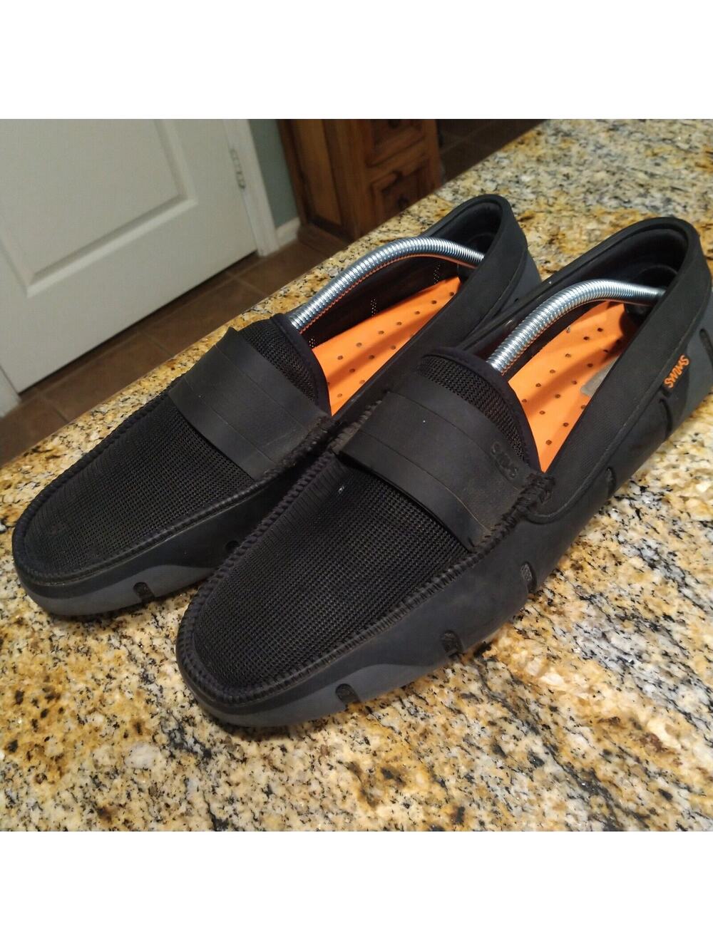 Swims Stride Single Band Keeper Loafers Slip On Water Shoes 21289-608 Men 12 EUC